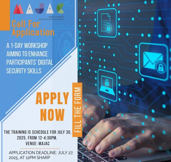 A 1-day workshop aiming to enhance participants’ digital security skills