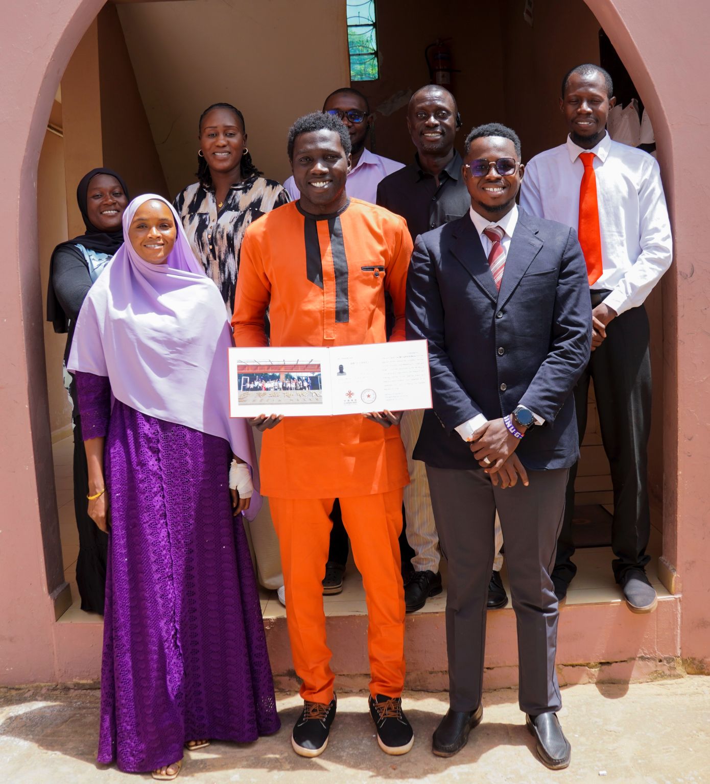 MAJaC Celebrates the Return of Lamin B. Barra and Banna Sabally from China Seminar