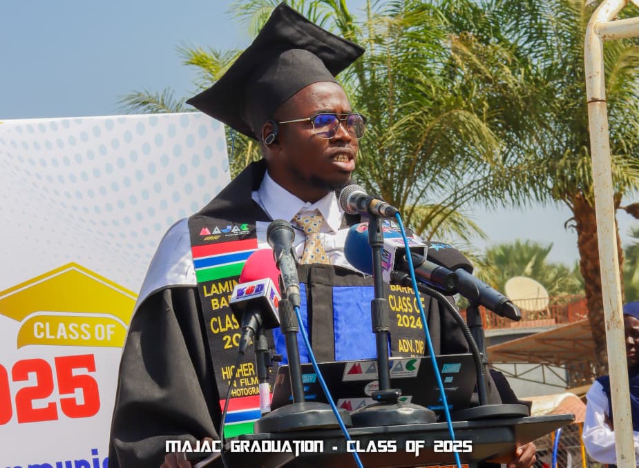 VALEDICTORIAN SPEECH – MAJaC Class of 2025 – Lamin B Barra